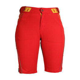 HAVEN Pantaloni scurți de ciclism fără bretele - SINGLETRAIL WMS - roșu
