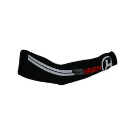 HAVEN Încălzitoare de braț pentru ciclism - SOFTIES - alb/negru