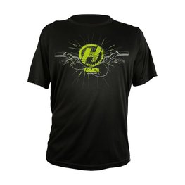 HAVEN Tricou de ciclism cu mânecă scurtă - NAVAHO II SHORT - negru/verde