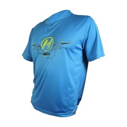 HAVEN Tricou de ciclism cu mânecă scurtă - NAVAHO II SHORT - albastru/verde