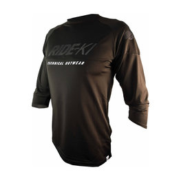 HAVEN Tricou de ciclism cu mânecă scurtă - RIDE-KI - negru