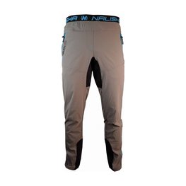 HAVEN Pantaloni de ciclism lungi fără bretele - NALISHA LONG - gri/albastru