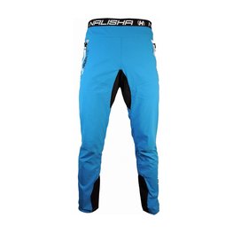 HAVEN Pantaloni de ciclism lungi fără bretele - NALISHA LONG - albastru/alb