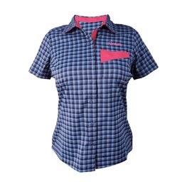 HAVEN cămașă - AGNESS SLIMFIT - albastru/roz