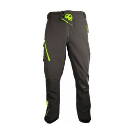 HAVEN Pantaloni de ciclism lungi fără bretele - POLARTIS - negru/verde