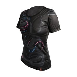 HAVEN Tricou de ciclism cu mânecă scurtă - ENERGY CRAZY SHORT - negru
