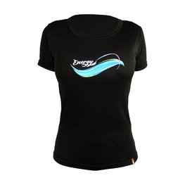 HAVEN Tricou de ciclism cu mânecă scurtă - ENERGY SHORT - negru/albastru