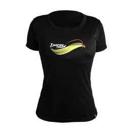 HAVEN Tricou de ciclism cu mânecă scurtă - ENERGY SHORT - negru/verde