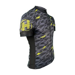 HAVEN Tricou de ciclism cu mânecă scurtă - SKINFIT NEO - negru/verde