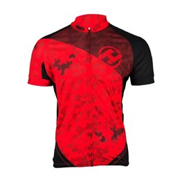 HAVEN Tricou de ciclism cu mânecă scurtă - SINGLETRAIL NEO - roșu
