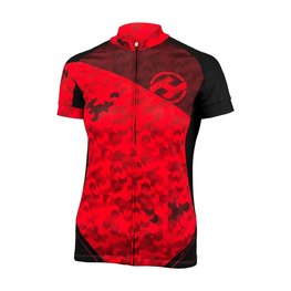 HAVEN Tricou de ciclism cu mânecă scurtă - SINGLETRAIL NEO WOMEN - roșu