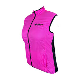 HAVEN Vestă de ciclism - FEATHERLITE BREATH - roz/negru