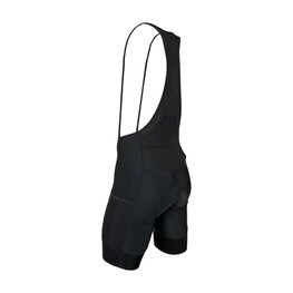 HAVEN Pantaloni scurți de ciclism cu bretele - POCKETTO - negru
