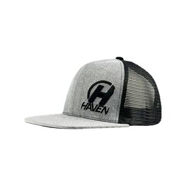 HAVEN Șapcă de ciclism - TRUCKER - gri/negru