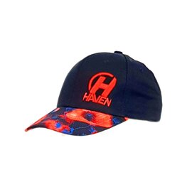 HAVEN Șapcă de ciclism - FULLFIT - roșu/negru