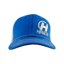 HAVEN Șapcă de ciclism - TRUCKER - albastru/alb