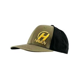 HAVEN Șapcă de ciclism - FULLFIT - verde/negru