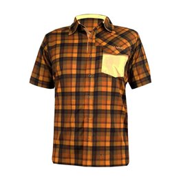 HAVEN cămașă - AGNESS SLIMFIT - maro