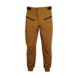 HAVEN Pantaloni de ciclism lungi fără bretele - FACTORY TRAIL - maro