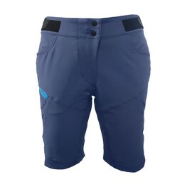 HAVEN Pantaloni scurți de ciclism fără bretele - FACTORY AIR WMS - albastru