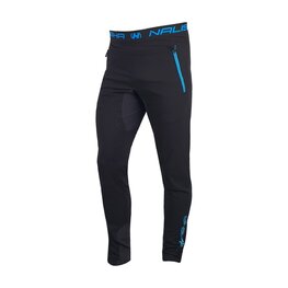 HAVEN Pantaloni de ciclism lungi fără bretele - NALISHA SLIMFIT - negru/albastru