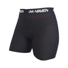 HAVEN Pantaloni scurți de ciclism fără bretele - FACTORY WMS - negru