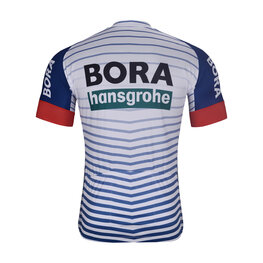 BONAVELO Tricou de ciclism cu mânecă scurtă - BORA 2026 - alb/multicolor
