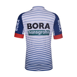 BONAVELO Tricou de ciclism cu mânecă scurtă - BORA KID 2026 - alb/multicolor