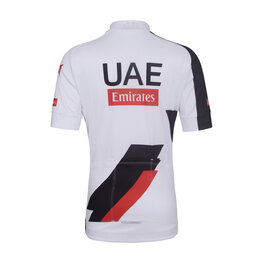 BONAVELO Tricou de ciclism cu mânecă scurtă - UAE KID 2026 - alb/negru/roșu