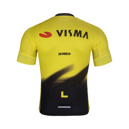 BONAVELO Tricou de ciclism cu mânecă scurtă - VISMA 2026 - galben/negru
