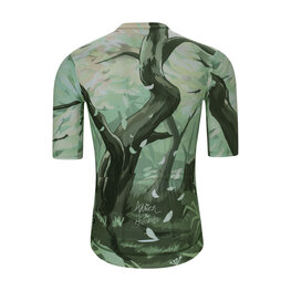 HOLOKOLO Tricou de ciclism cu mânecă scurtă - FOREST - verde/maro