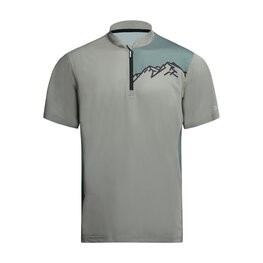 HOLOKOLO Tricou de ciclism cu mânecă scurtă - ADVENTURE - verde