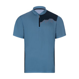 HOLOKOLO Tricou de ciclism cu mânecă scurtă - ADVENTURE - albastru