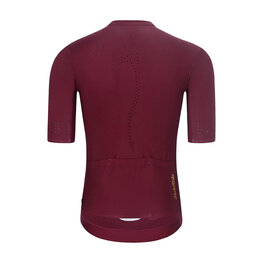 HOLOKOLO Tricou de ciclism cu mânecă scurtă - EYELET - bordo