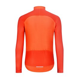 HOLOKOLO Tricou de cilism pentru iarnă cu mânecă lungă - PERFORMANCE WINTER - portocaliu