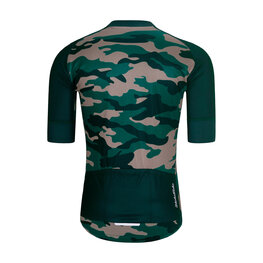HOLOKOLO Tricou de ciclism cu mânecă scurtă - CAMOTRAIL - verde