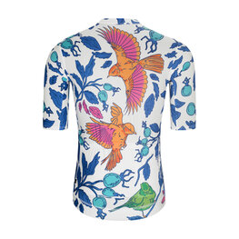 HOLOKOLO Tricou de ciclism cu mânecă scurtă - SPARROVER - alb/multicolor