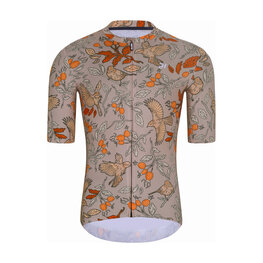 HOLOKOLO Tricou de ciclism cu mânecă scurtă - SPARROVER - maro