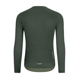 HOLOKOLO Tricou de ciclism cu mânecă lungă de vară - ELEVATE - verde