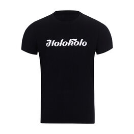 HOLOKOLO Tricou de ciclism cu mânecă scurtă - CREW - negru