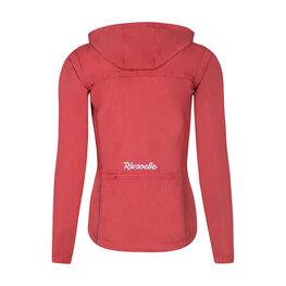 RIVANELLE Foiță de ploaie impermeabilă de ciclism - WIND/RAIN - roșu