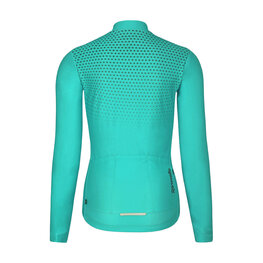 RIVANELLE Tricou de cilism pentru iarnă cu mânecă lungă - STARLIGHT WINTER  - turcoaz