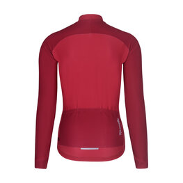RIVANELLE Tricou de cilism pentru iarnă cu mânecă lungă - PERFORMANCE WINTER - bordo
