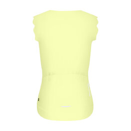 RIVANELLE Tricoul de ciclism fără mâneci - SCALLESSA - galben