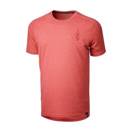 IXS Tricou de ciclism cu mânecă scurtă - KIDS FLOW 1.0 TECH TEE  - roșu
