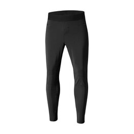 IXS Pantaloni de ciclism lungi fără bretele - FLOW LITE 1.0 - negru