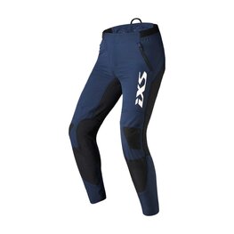 IXS Pantaloni de ciclism lungi fără bretele - TRIGGER 1.0 - albastru