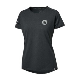 IXS Tricou de ciclism cu mânecă scurtă - FLOW 1.2 W - negru