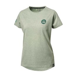 IXS Tricou de ciclism cu mânecă scurtă - FLOW 1.2 W - verde