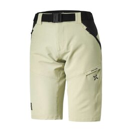 IXS Pantaloni scurți de ciclism fără bretele - CARVE 1.0 W - galben